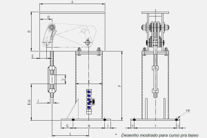 Suporte de Mola - Carga Constante - ST-100 - Tipo E / Layout A