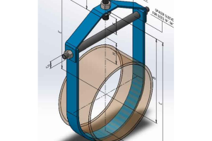 Sup. Pendural Ajustável para Tubulação Isolada- ACI